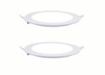 Ultrathin White Diameter 90mm / 110mm Aluminum LED Commercial Light