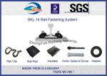 High Tensile SKL14 W14 Railway Fastening System W Type Tension Clamp Track