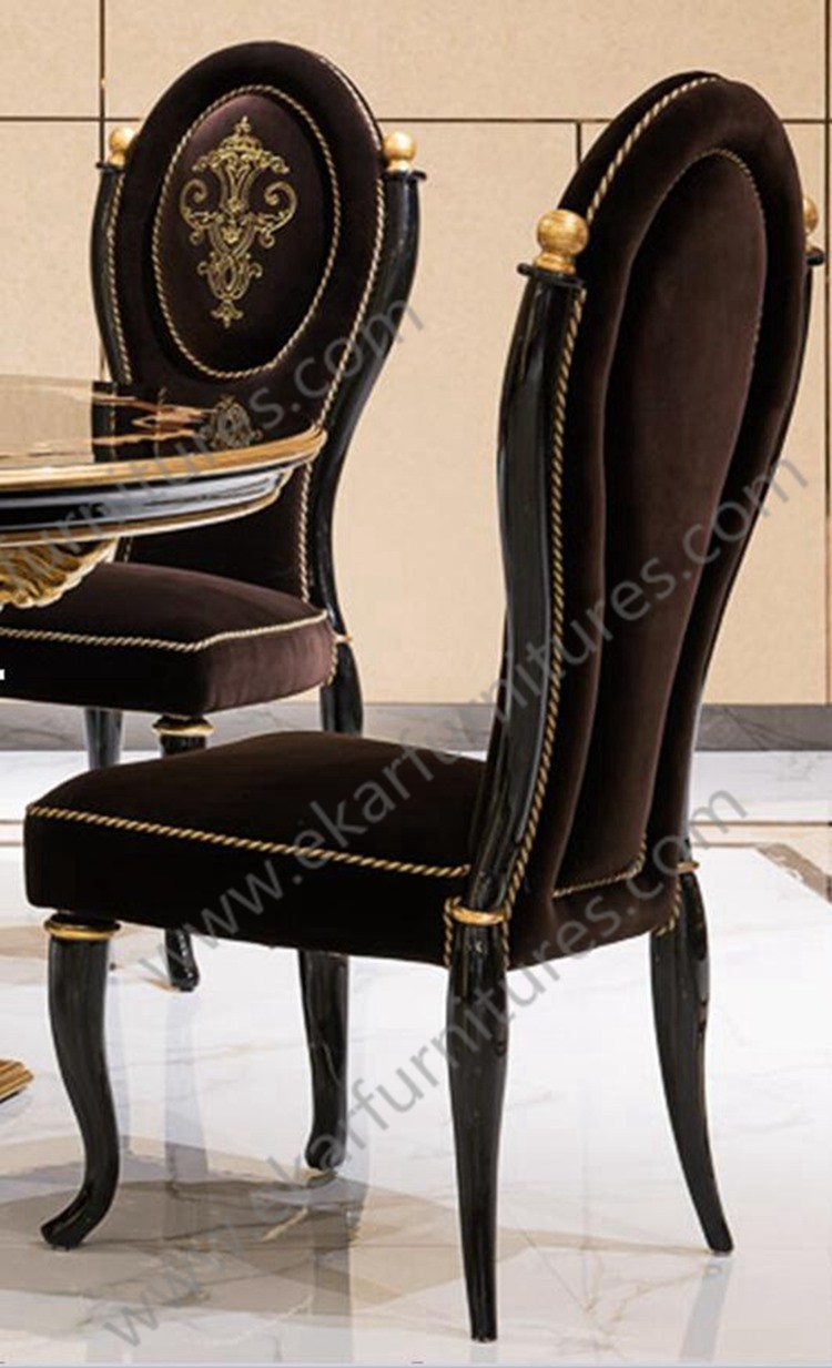 Alibaba wholesale Italy antique dining room wood design dining chairs TV-009