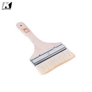 Wholesale Flat Chip Natural Bristle Paint Brushes 5 Inch Ultraportable from china suppliers