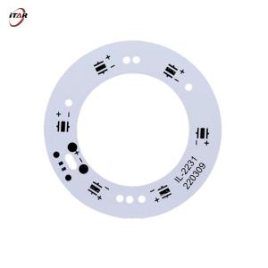 Wholesale 90W LED Light MCPCB For Work Lights Searching Lights 77mm×77mm×2mm from china suppliers