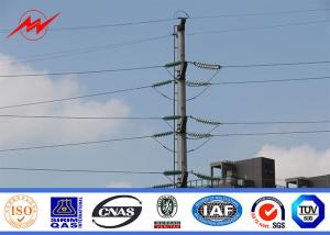 Wholesale Galvanized Electrical Steel Power Pole For 69kv Transmission Line Poles from china suppliers