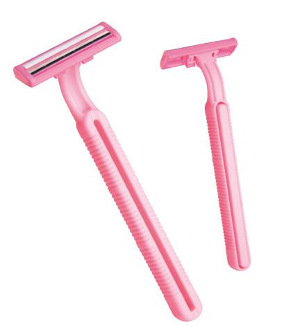 Custom Design Economical Sweden Stainless Steel Twin Blade Rubber Handle Women
