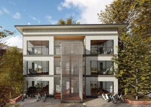 Wholesale Luxurious Prefabricated Steel House Light Steel Frame Movable Apartment Custom House With New Design from china suppliers