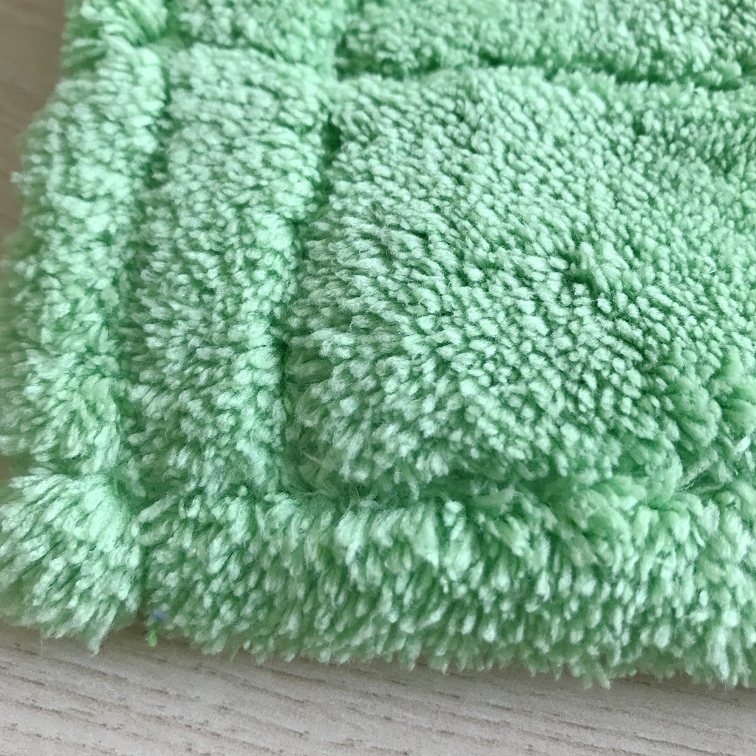 100% polyester absorb water flat mop house keeping wet mop Chinese suppiler with scrape