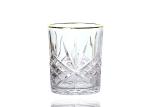 Customized Logo Printing Solid Colored Hand Pressed 9 Oz Whiskey Glasses Thick