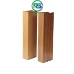 Environmental Friendly Linear Suspended Metal Ceiling 0.8mm White Aluminum