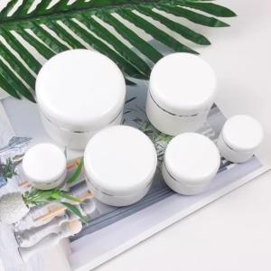 Wholesale 20g 50g 100g 150g 250g Face Cream Box PP Plastic Cosmetic Jars For Lip Scrub Face Cream from china suppliers