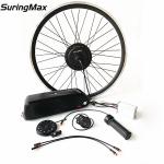 High Power Electric Ebike Kit 48v 350w Brushless Gear Motor With 3 Years