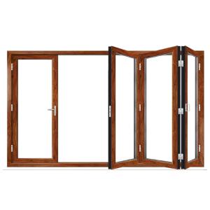 Wholesale EPDM Waterproof Folding Window Doors Exterior Balcony from china suppliers