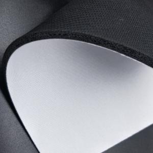 Wholesale Natural Rubber Coating Neoprene Fabric Roll Blank No Print Mousepad from china suppliers