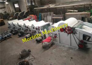 China 2+5 rollers Denim waste cotton waste recycling machine for spinning MT serious Morinte machinery on sale