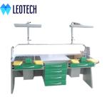 Customizable Colors Dental Technician Workbench Steel Surface Adjustable