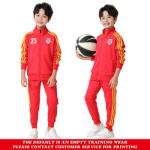 Children's football training suit men's autumn winter team wear group customized