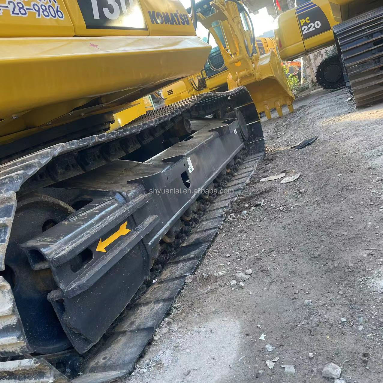 Second Hand 13 Ton Komatsu PC130 Excavator with Original Color and Fuel-Saving System
