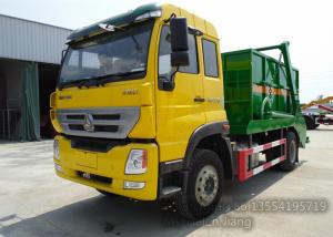 Wholesale Sinotruck HOMAN 4X2 220HP 8cbm Skip Loader Container Garbage Truck from china suppliers