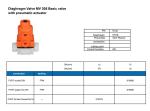 Durable DN12 Plastic Diaphragm Valve FC FO DA PVC-C PN10Bar Anti Corrosion