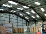 Super Capacity Warehouse Prefabricated Steel Structure , Prefab Steel Warehouse