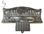 Luxury Silver Plated Plastic Coffin Corner Funeral Decoration Supplies Wholesale