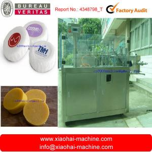 China Plastic Packaging Material automatic hotel soap packing machine on sale