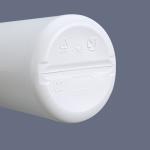 500ML Fluorinated Plastic HDPE Bottle Permeation Resistant