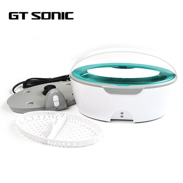 Portable Dental Ultrasonic Cleaner 5 Mins Auto Shut Off 35w 40kHz 450ml With UV