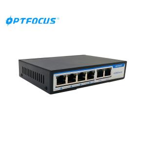 Wholesale Poer Over Ethernet POE Switch 4 Ports 10 / 100M Switch ftth application from china suppliers