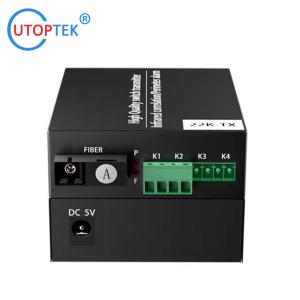 Buy cheap 1ch Bidi or 2ch Forward Dry Contact closure to Fiber Converter SC/FC/ST from wholesalers