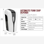 portable 240V 50/60Hz Automatic Foam Soap Dispenser Commercial