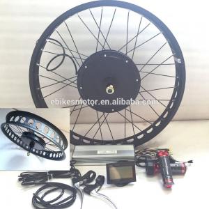 Wholesale NEW arrival 26*3.0 3000W Electric Bike Kit from china suppliers