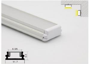 Wholesale Wind Resistance LED Aluminum Profile 11 X 7mm Linear LED Profiles For Ceiling / Wall from china suppliers