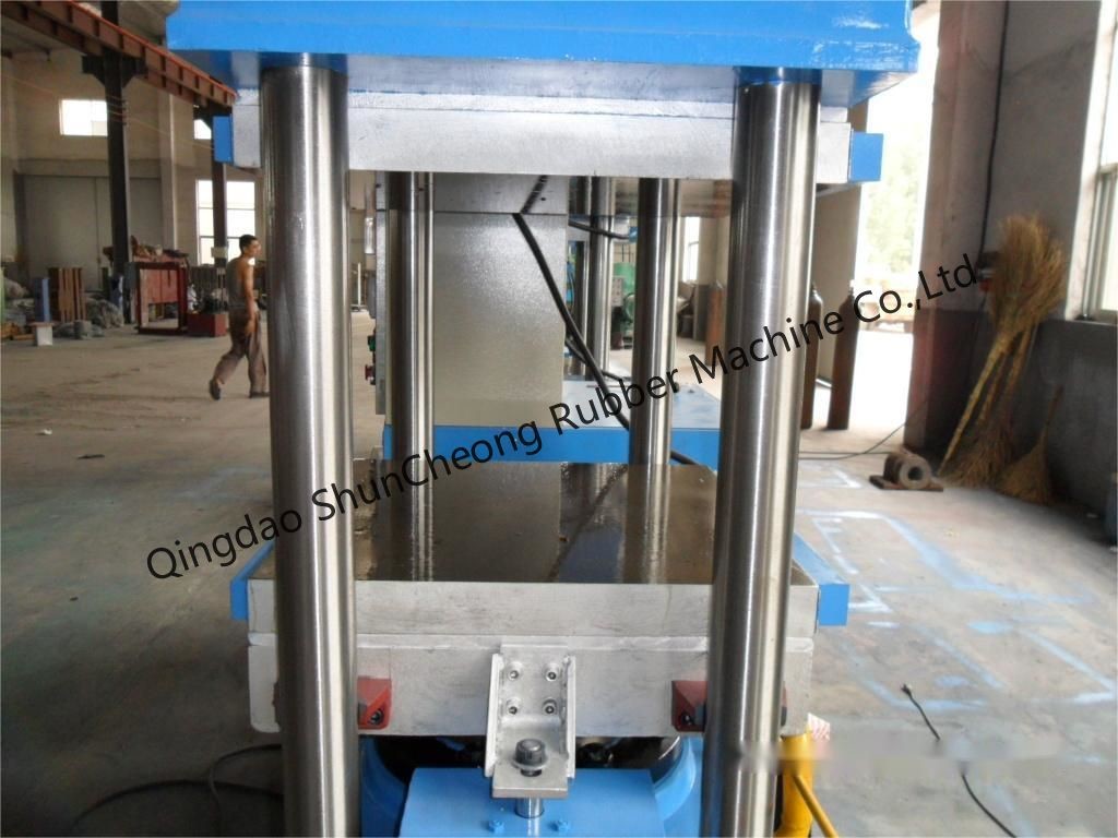 Silicone Rubber Machine For Swim Caps / Double Vulcanizing Press