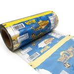 Custom Print Food Grade Plastic Film Roll Wrapping Machine Auto Packing Perfume