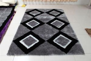 Wholesale Diamonds Polyester Mixed Design Shaggy Carpet Handtufted Shaggy Rug from china suppliers