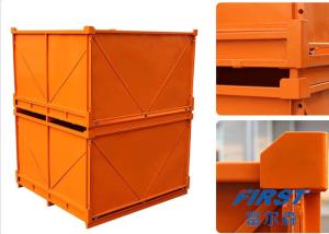 Wholesale Warehouse 150KGS Capacity Steel Q235 Folding Pallet Box from china suppliers