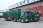 Customizable Steel 3 Axles 40ft Van Side Semi Trailer With Solid Construction