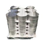 D200mm Roller Coating Linea Aluminum Disc For Traffic Signs