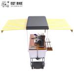 Cargo Scooter Wear Resistance Bicycle Coffee Cart With Remote Key