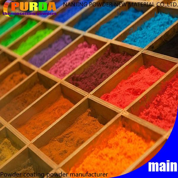 Car Paint Thermoset Powder Coating Polyester Resin Excellent Yellowing