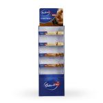 cardboard pop up display stands 4 layers small cardboard displays biscuit