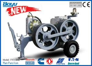 Wholesale 20 kn No Engine Tensioner Tension Stringing Equipment Speed Reducer German Rexroth 800mm Bull Wheel from china suppliers