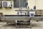 ODM 450kg Big Drum Flat Bottle Labeling Machine Applicator For Oil Paint Bucket