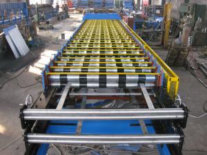 Wholesale roof roll forming machine double deck from china suppliers