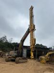 Construction Machinery Telesopic long reach boom for excavator 15-50 Ton