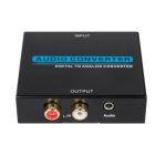 96 KHz 24 Bit Digital To Analog Audio Video Converter
