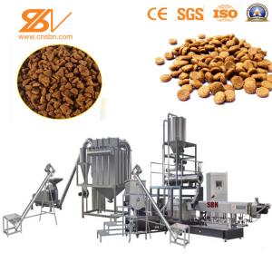 Wholesale Large Capacity 500-1000kgh Fully Automatic Dog Cat Pet Food Processing Line from china suppliers