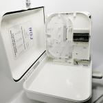 FTTX Network 16 Feeder Cable Ports Waterproof Optical Fiber Splice Box