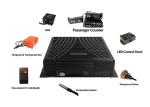 High Definition Hard Disk 4CH Realtime Car Mobile DVR