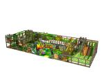 Middle Size Kids Indoor Playground Equipment Inside Jungle Gym Anti Crack