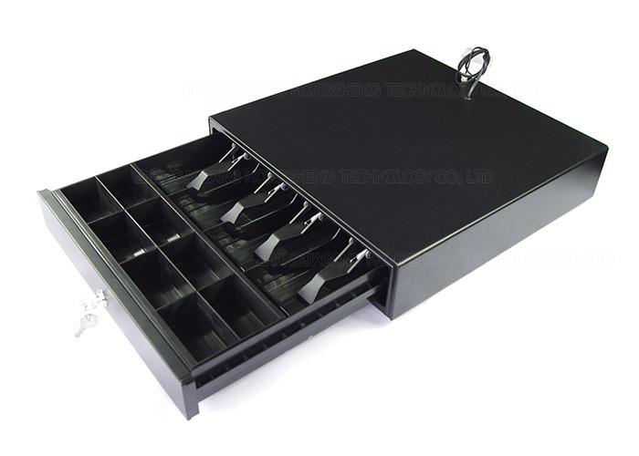 Keylock Retail Cash Drawer Heavy Duty Metal DrawersFor Supermarket Payment 330A